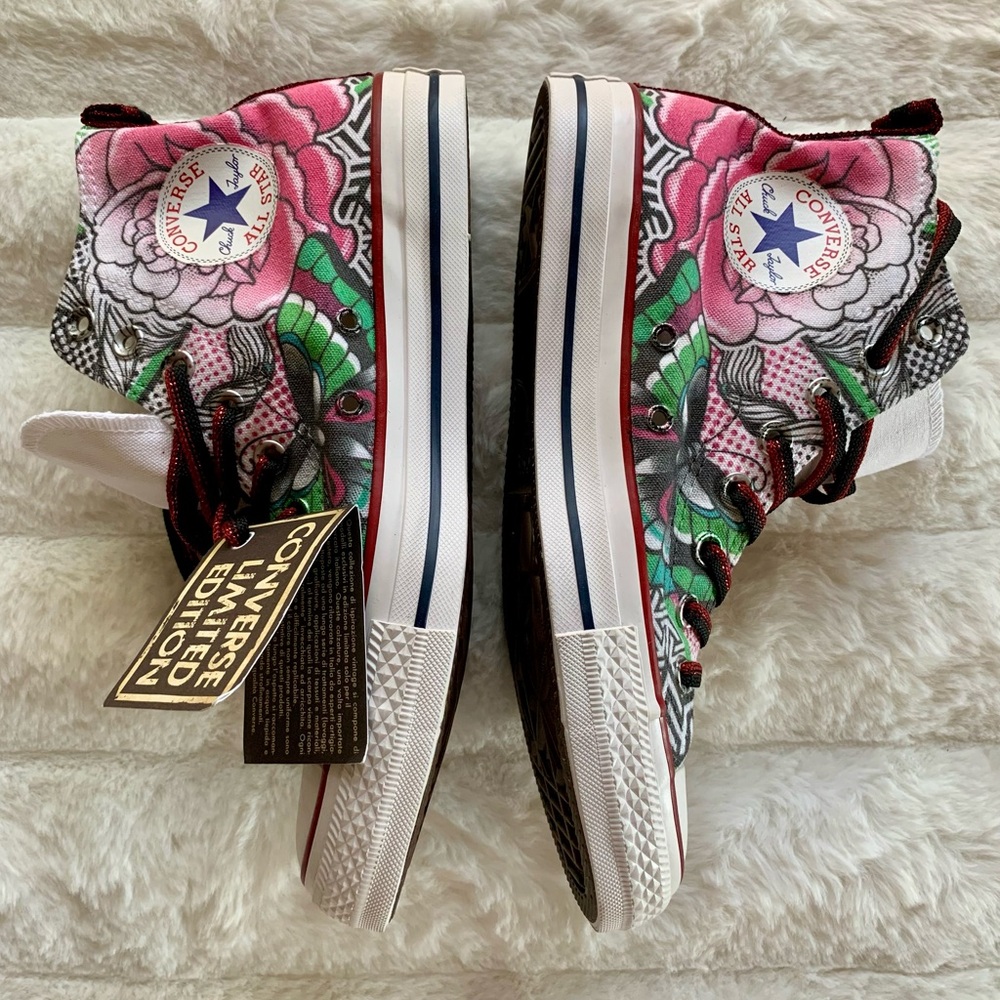 Limited Edition Rose Questa Converse